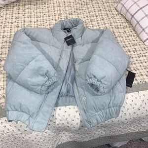 Brand new forever21 corduroy puffer jacket